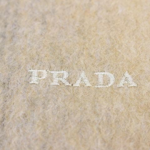 ◇美品 PRADA グラデーションマフラー カシミヤ100％