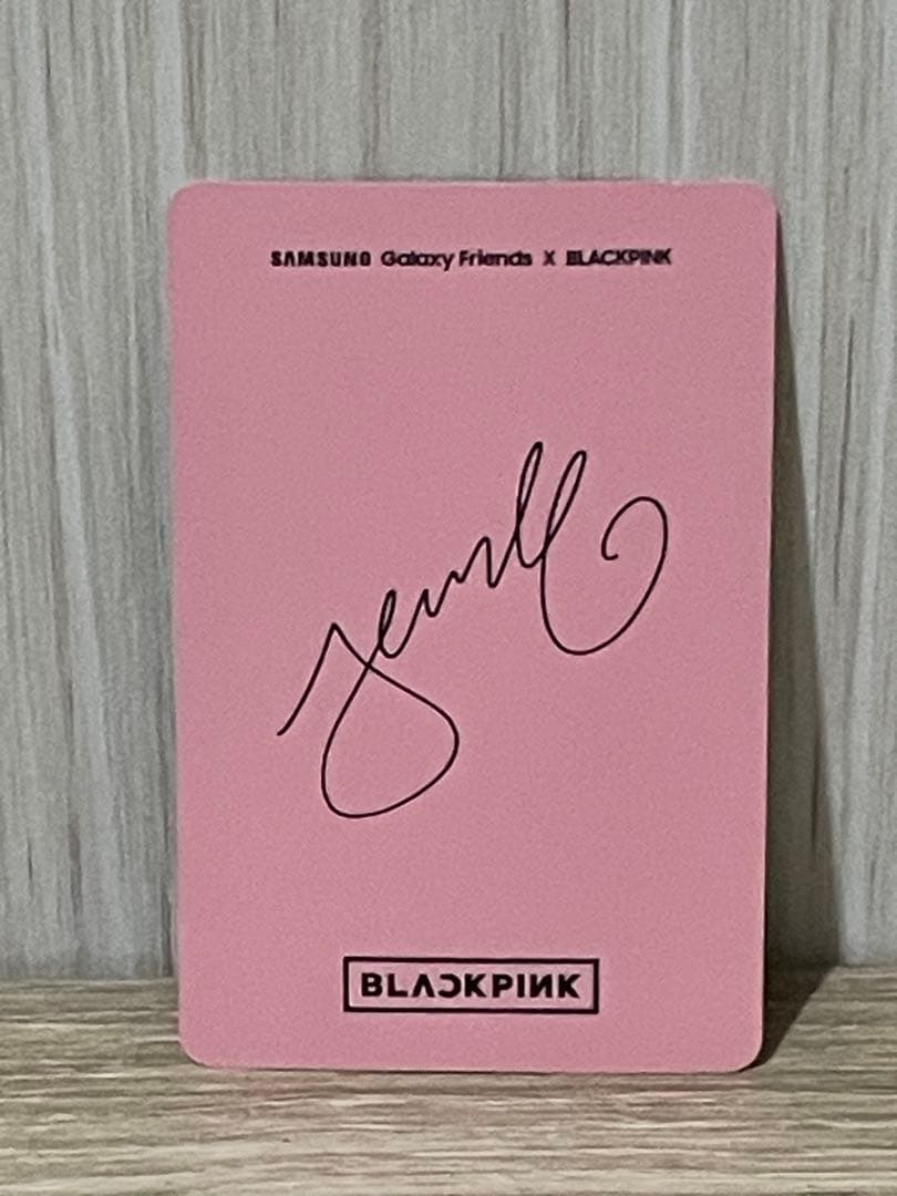Blackpink x Galaxy 限定セット　ケース充電スタンドカード5枚
