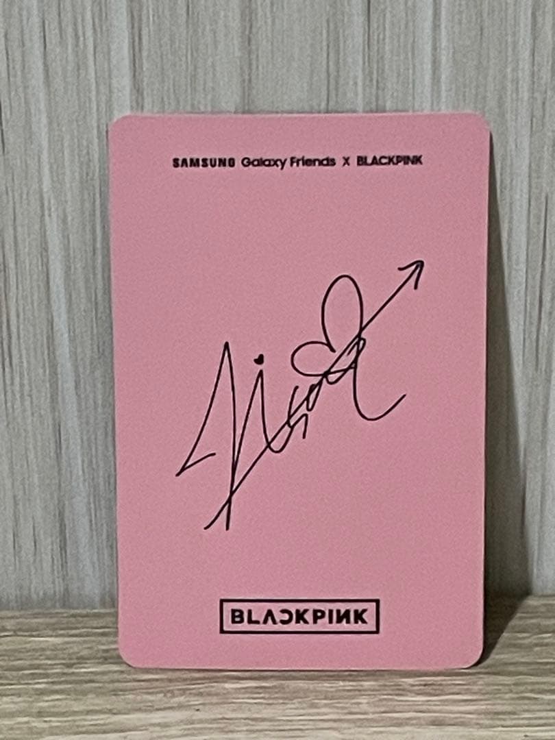 Blackpink x Galaxy 限定セット　ケース充電スタンドカード5枚
