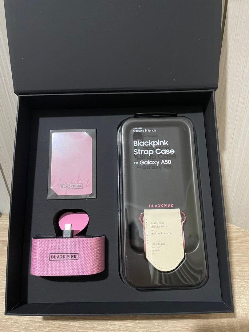 Blackpink x Galaxy 限定セット　ケース充電スタンドカード5枚