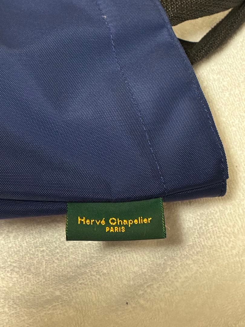 エルベシャプリエ トートバッグ 1027N ネイビー