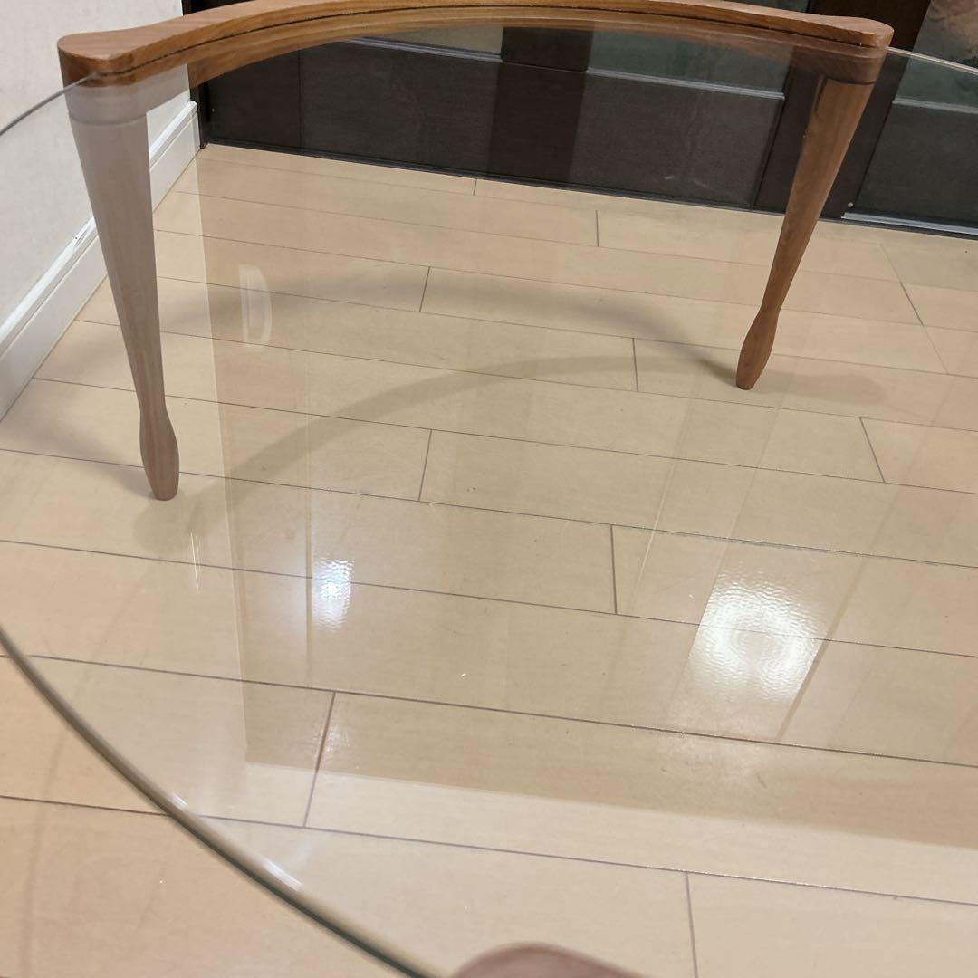 ポラダ porada ジオット GIOTTO 80 ガラステーブル