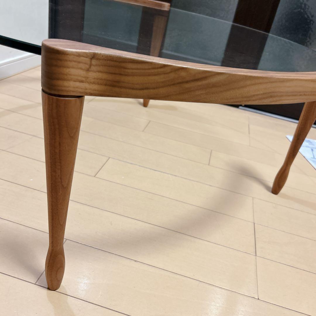 ポラダ porada ジオット GIOTTO 80 ガラステーブル