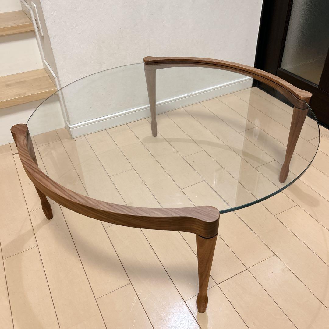 ポラダ porada ジオット GIOTTO 80 ガラステーブル