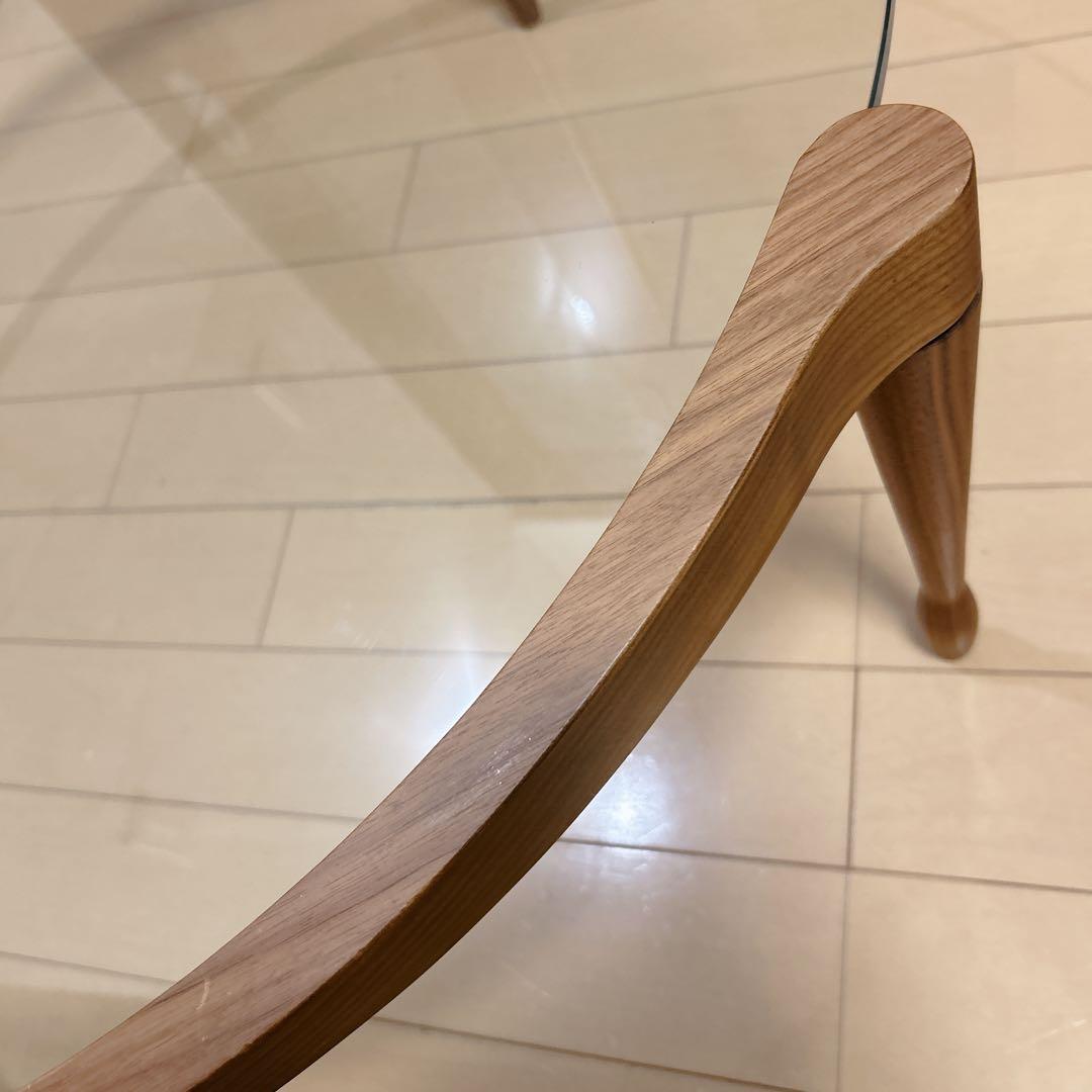 ポラダ porada ジオット GIOTTO 80 ガラステーブル