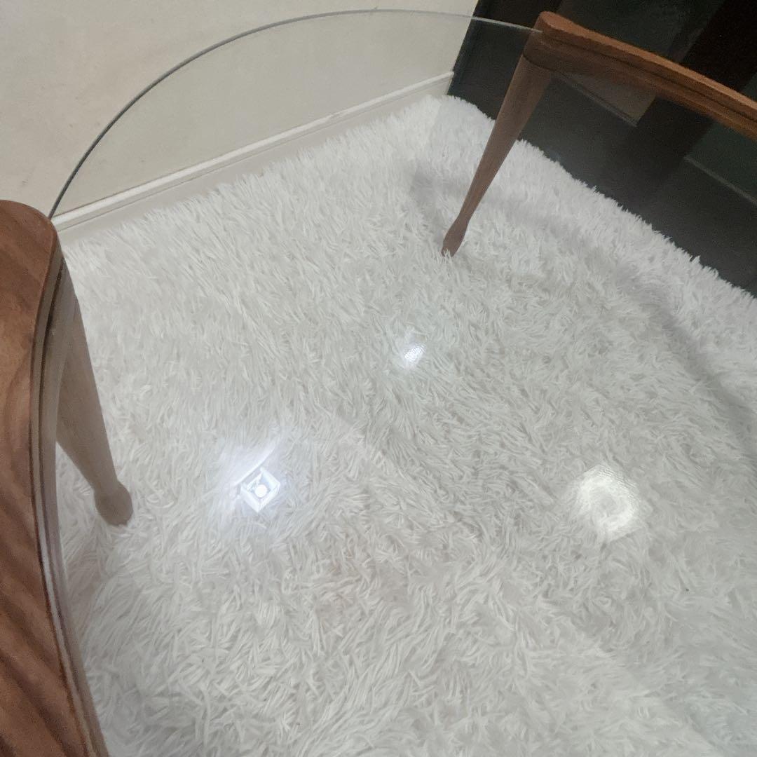 ポラダ porada ジオット GIOTTO 80 ガラステーブル