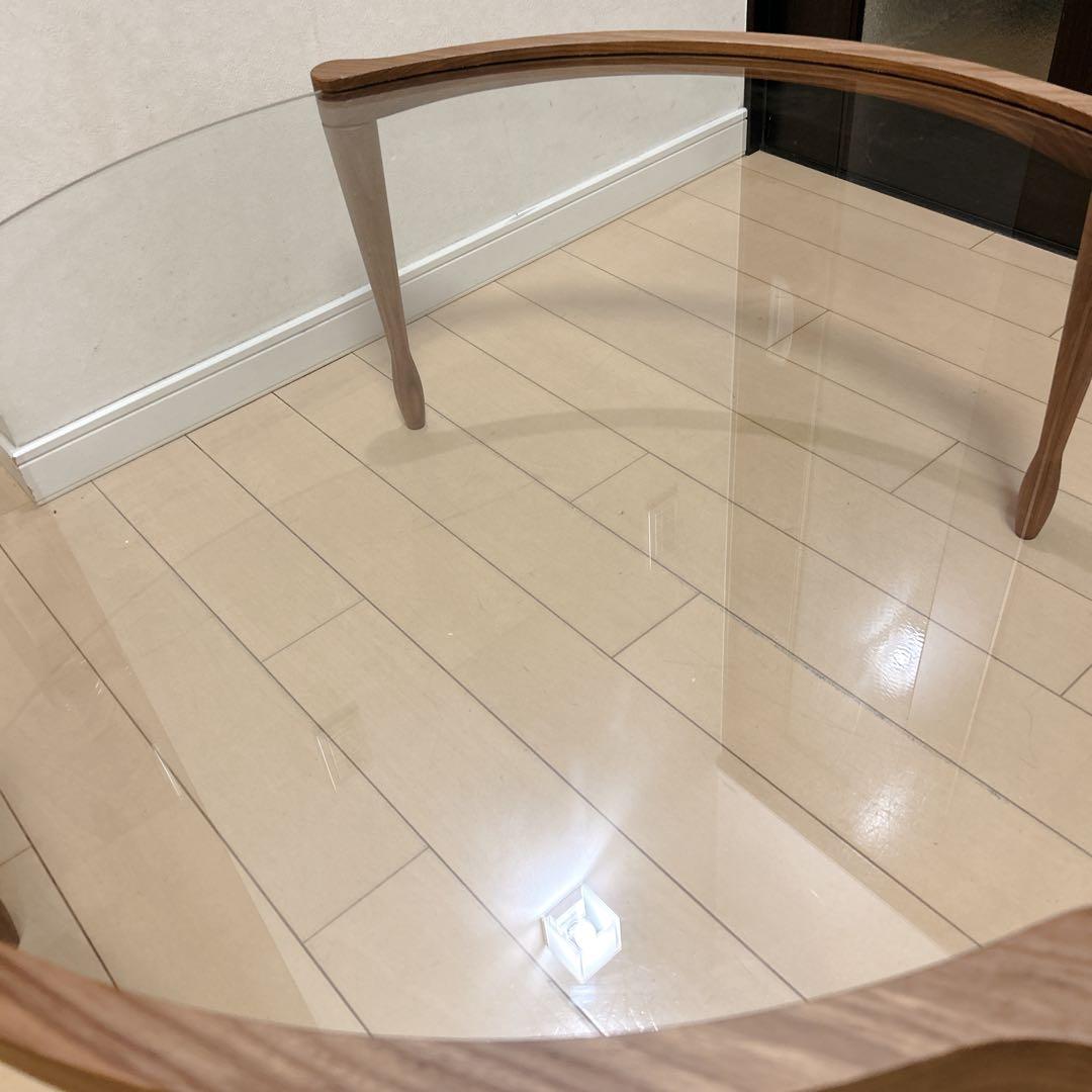 ポラダ porada ジオット GIOTTO 80 ガラステーブル