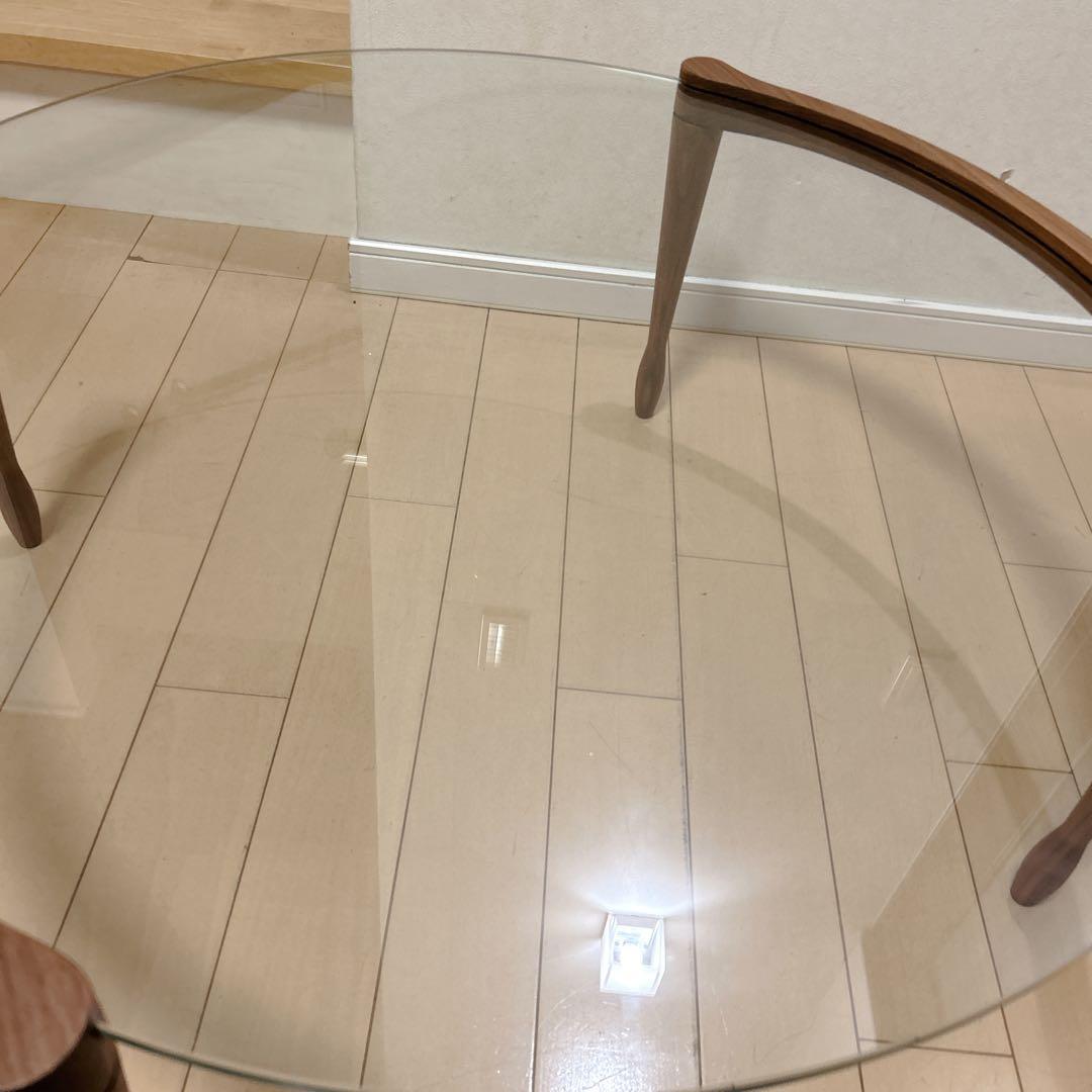 ポラダ porada ジオット GIOTTO 80 ガラステーブル