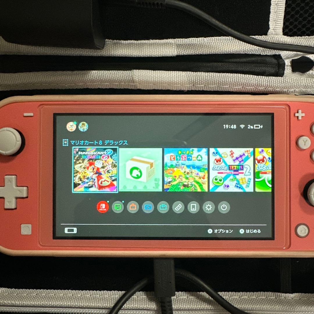 任天堂Switch lite コーラル