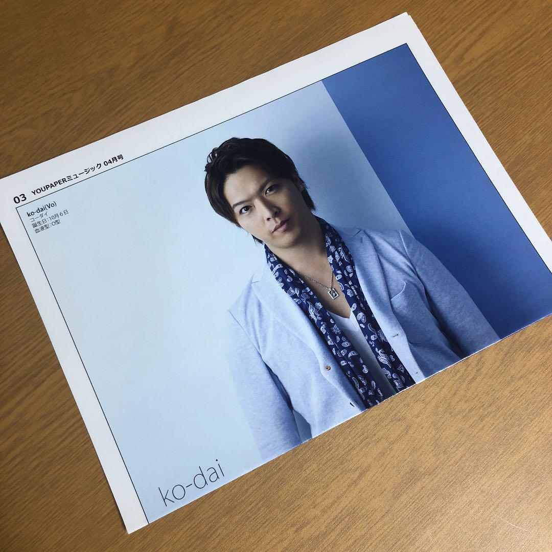 【送料無料】ソナポケ ko-daiさん掲載ページ（約A3サイズ）#6998