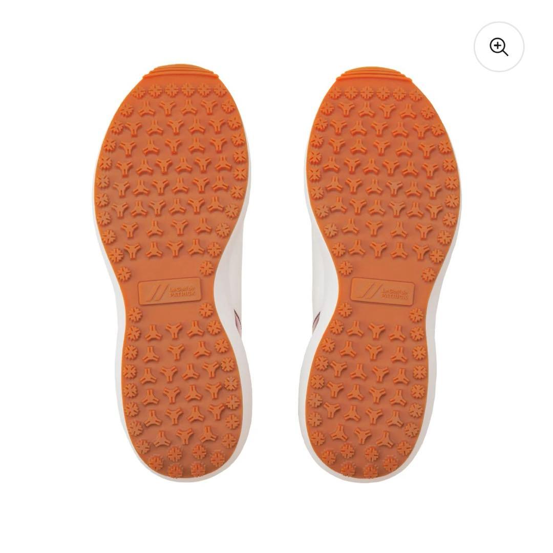 新品 ONOFF×PATRICK ゴルフシューズ ホワイト/レッド