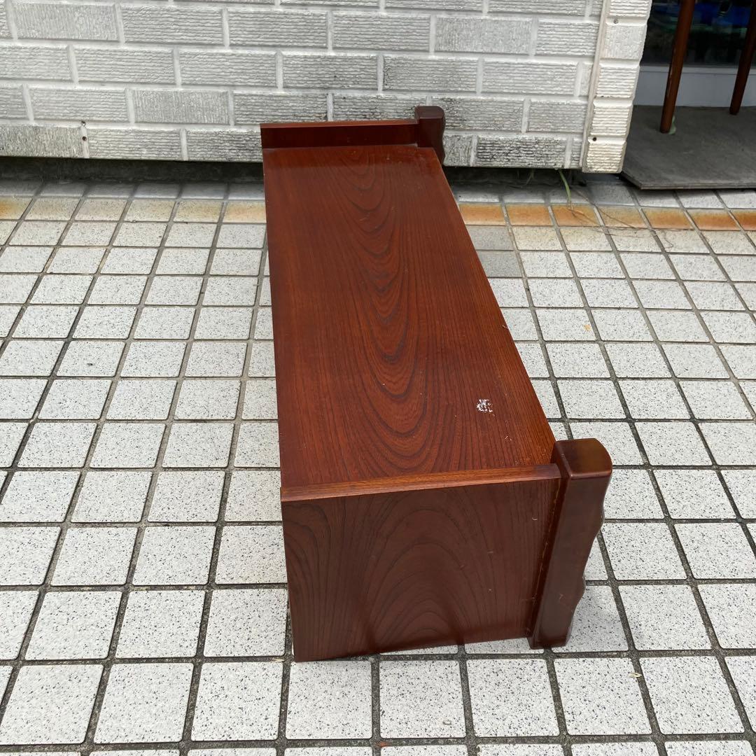 昭和レトロ 無垢材欅ケヤキ 床置き箪笥 和箪笥 民芸家具 古家具 床の間 飾り棚