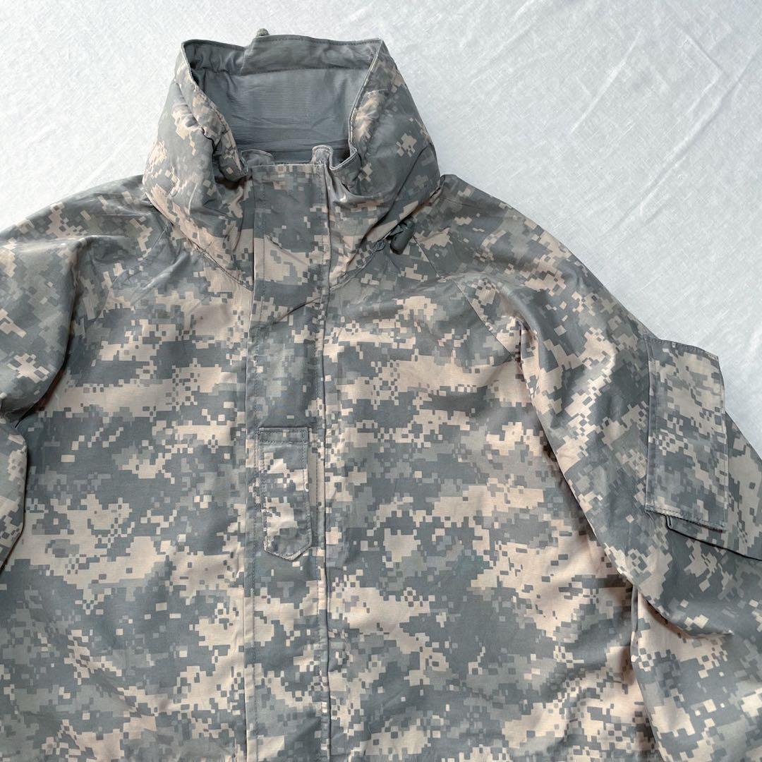 良品 米軍 ECWCS デジカモ ゴアテックスパーカー M-R 防水