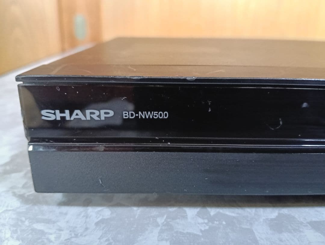 SHARP AQUOS ブルーレイレコーダー BD-NW500 新品リモコン付