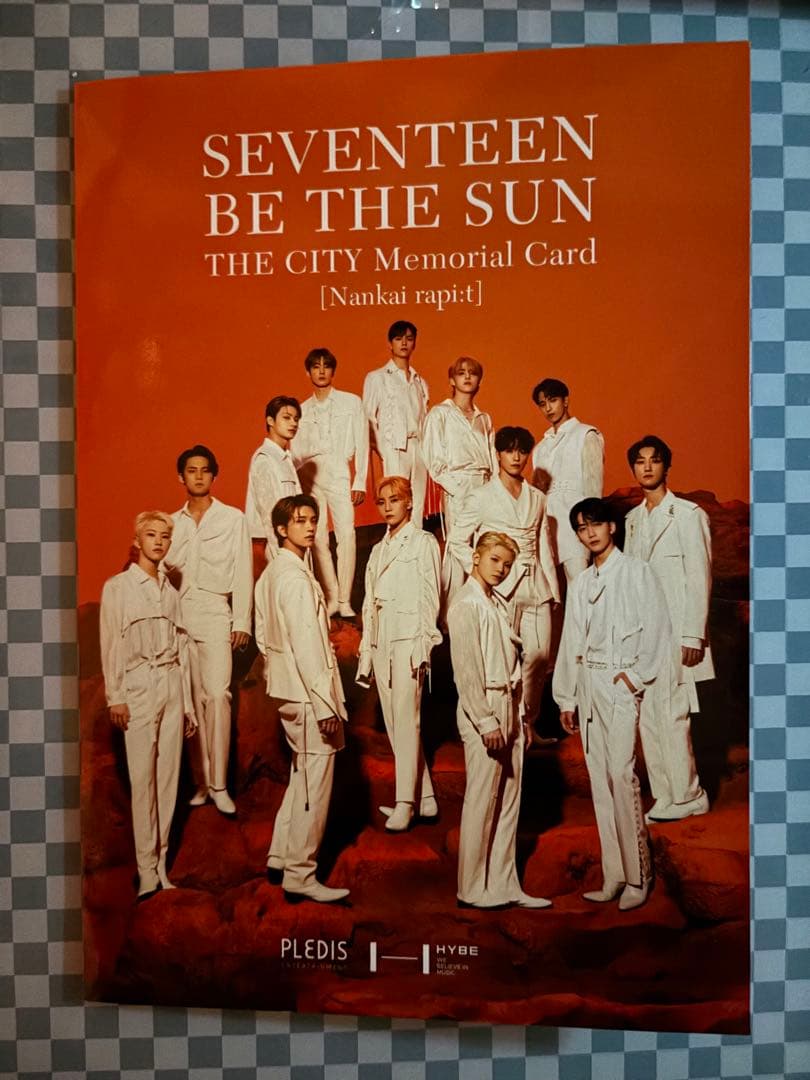 SEVENTEEN BE THE SUN メモリアルカード エスクプス