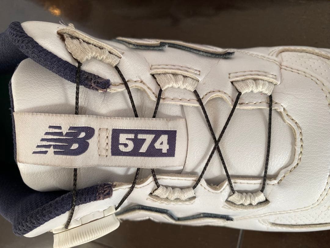 n*o様 ニューバランス スパイクレス シューズ 574 BOAホワイト 中古品