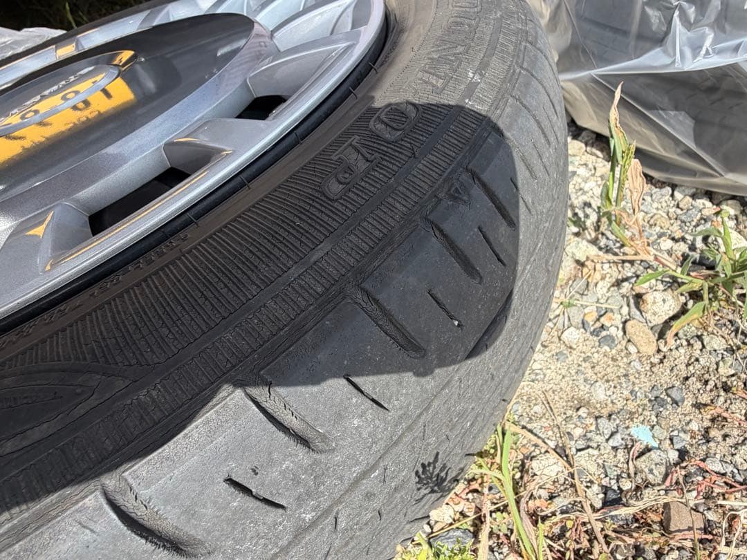 さ*ん様 ダイハツムーブキャンバス　純正ホイルタイヤ14インチ4本セット