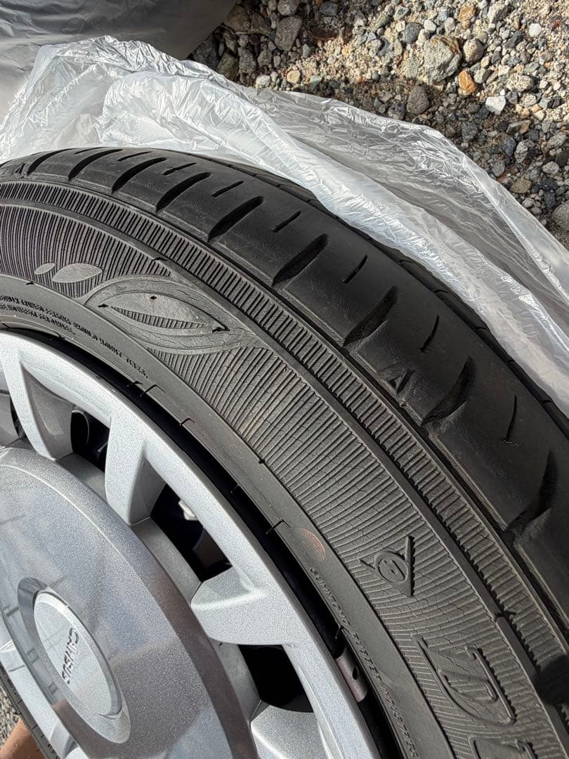 さ*ん様 ダイハツムーブキャンバス　純正ホイルタイヤ14インチ4本セット