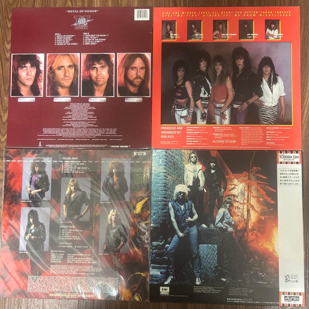 vicious rumours/TT QUICK LP USヘヴィメタル