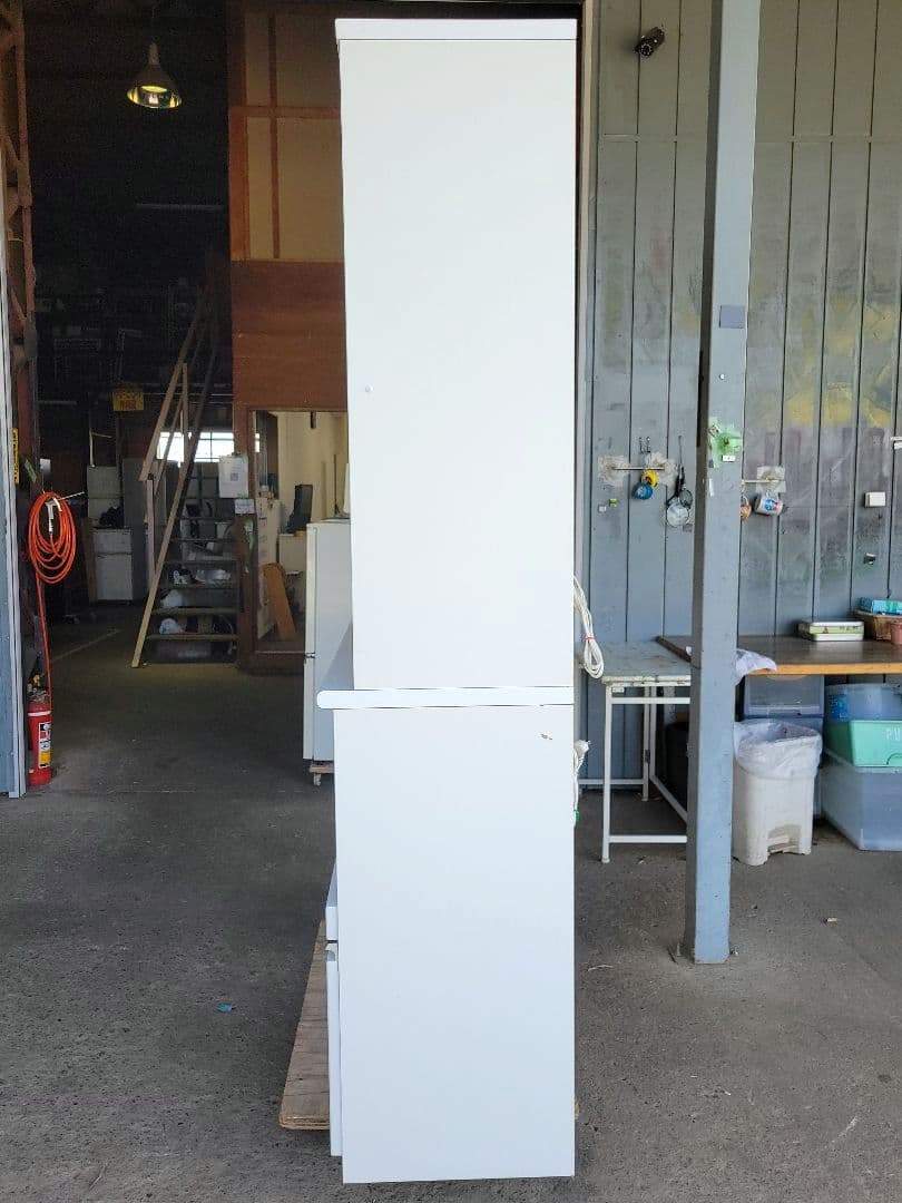 引取り限定！幅120cm キッチンボード 食器棚 アルミナ2 120KB ニトリ