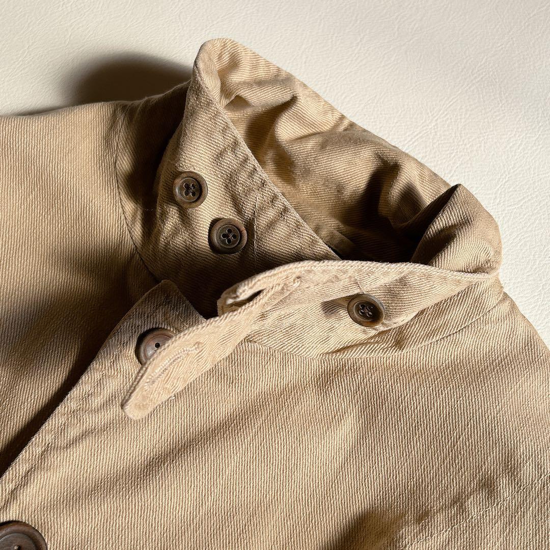 45rpm 45R ⿻ コットン ステンカラーコート カジュアル ロングコート