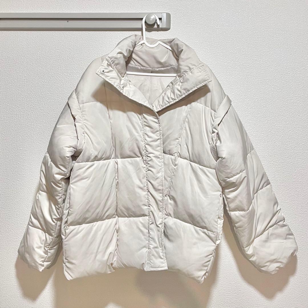 BLATE 2WAY袖取り外し中綿ブルゾン エクリュ