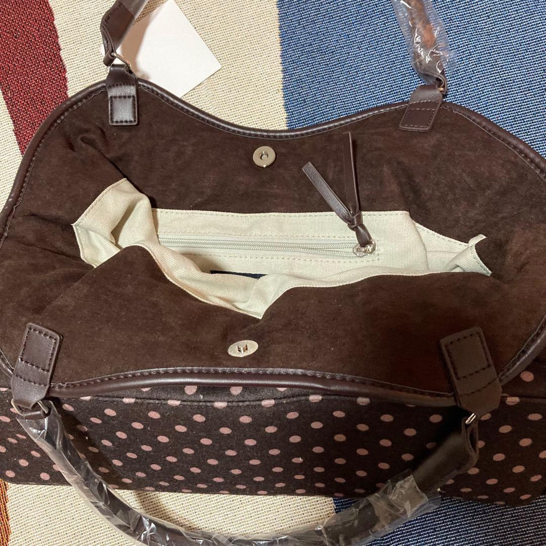 BadBlue Mori Dimsum Bag ショルダーバッグ ブラウン