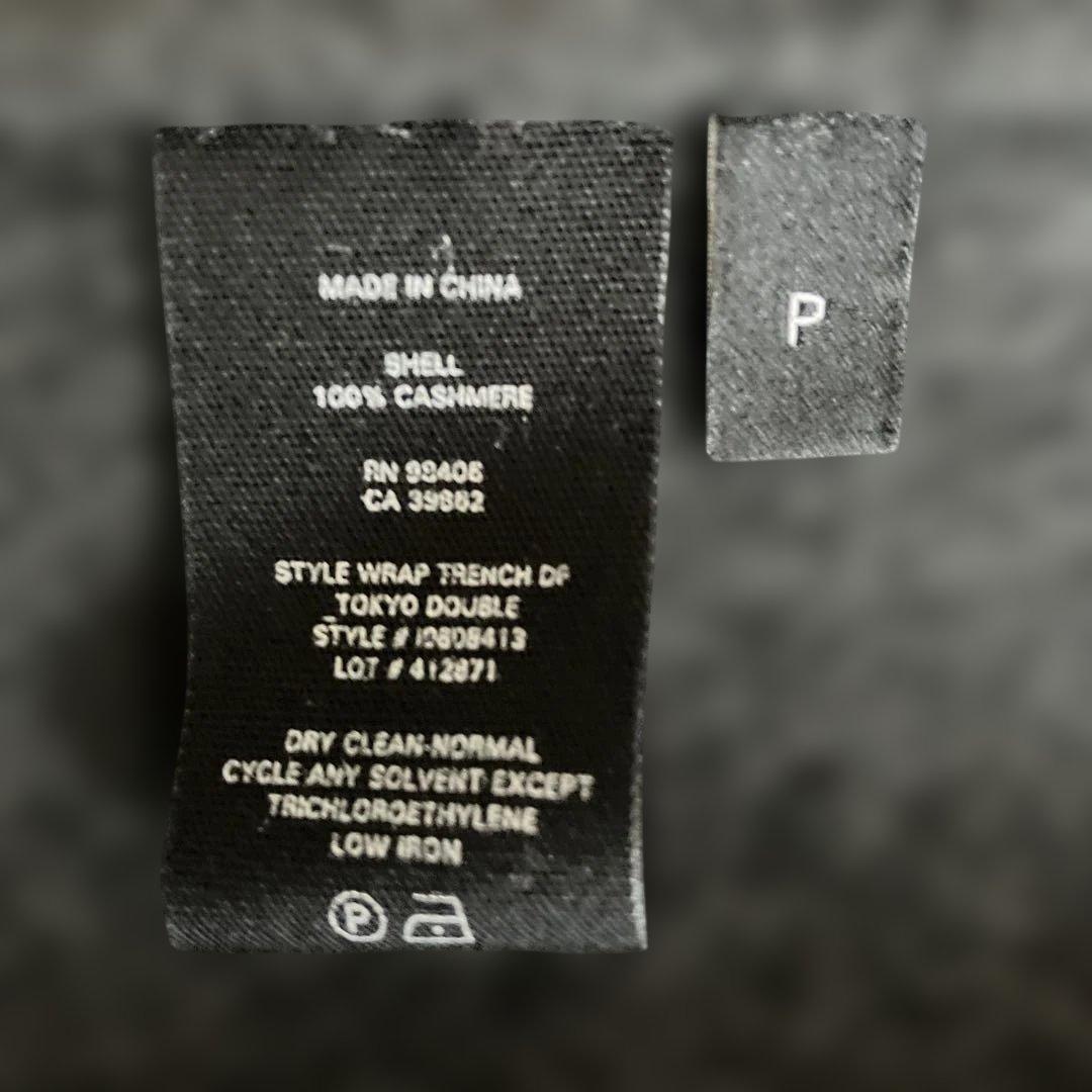 Theory＊カシミヤ100%・ダークグレー ロングコート・NYで購入