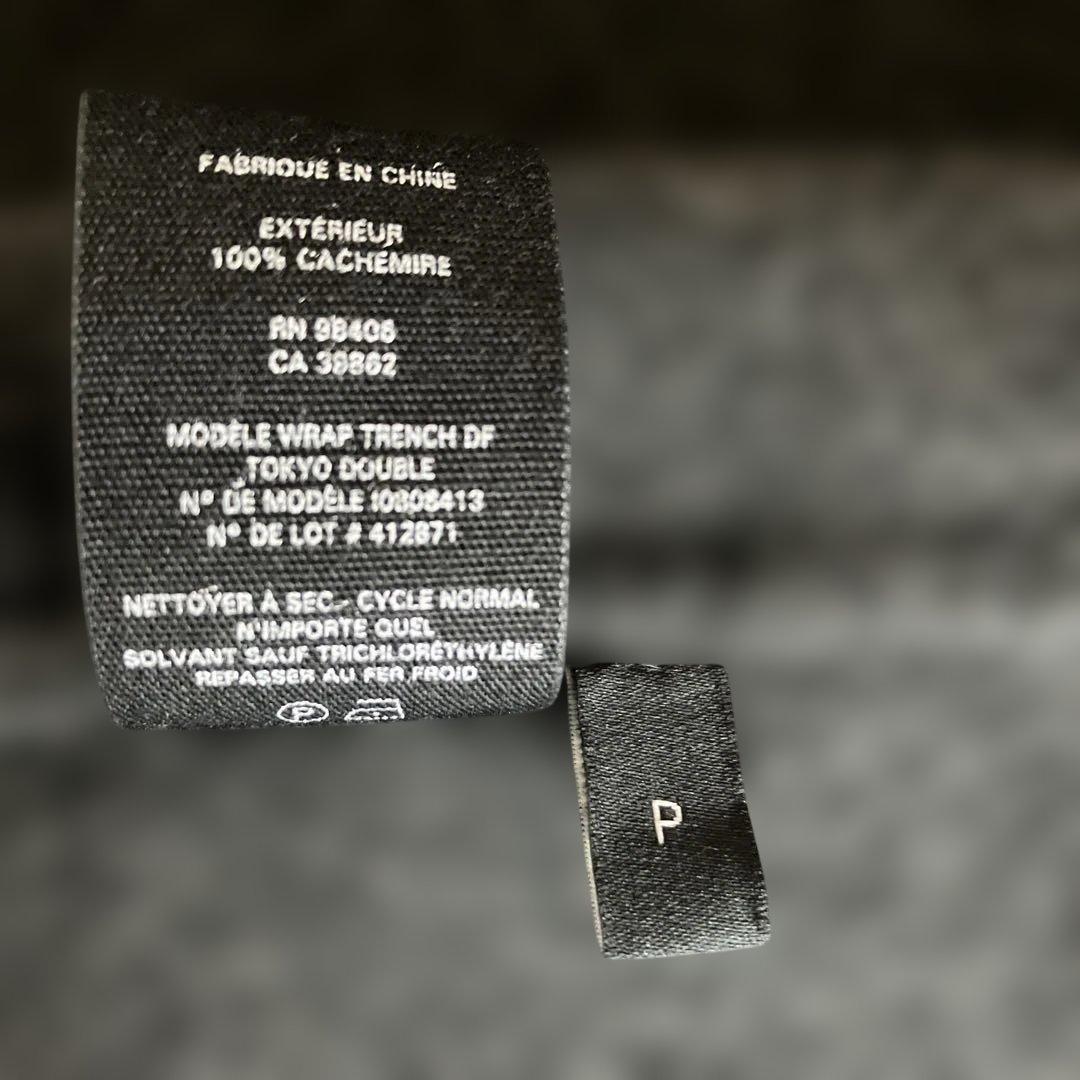 Theory＊カシミヤ100%・ダークグレー ロングコート・NYで購入