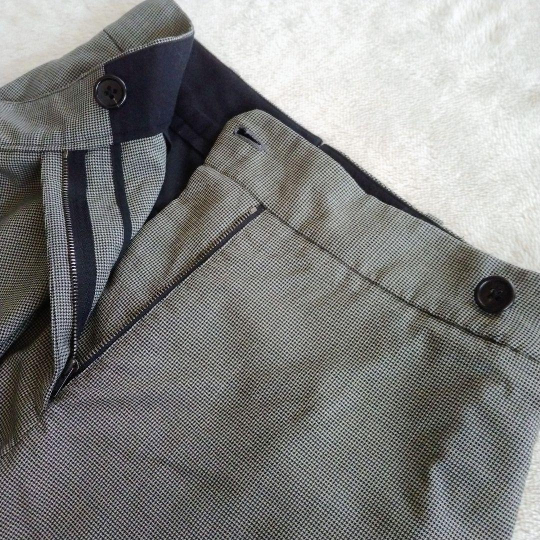 【マーガレットハウエル】2 千鳥 FINE WOOL POPLIN キュロット