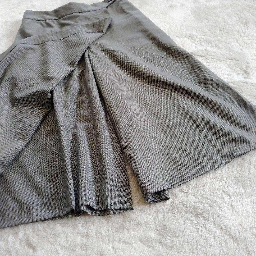 【マーガレットハウエル】2 千鳥 FINE WOOL POPLIN キュロット