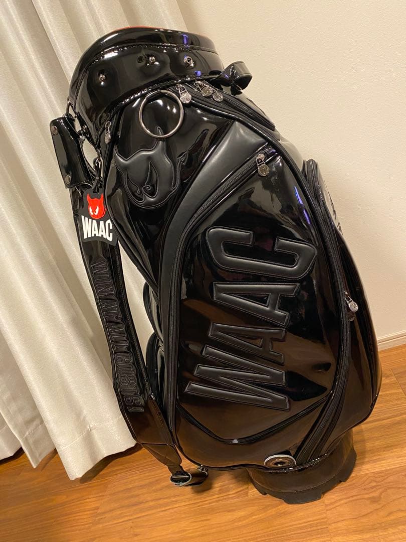 WAAC ゴルフバッグ ブラック
