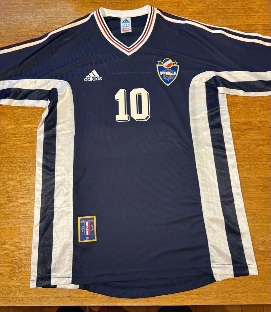 adidasユーゴスラビア代表サッカーユニホームストイコビッチ10番