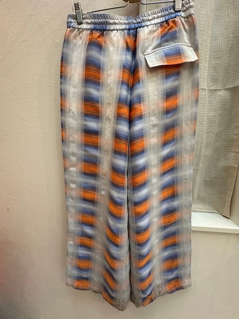 【道徳さん 様】bed j.w. ford 22ss チェックパンツ