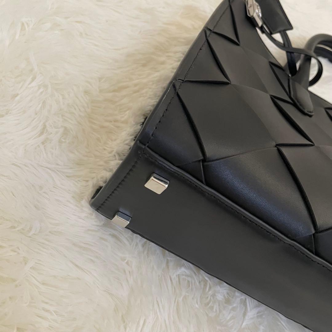 新品未使用 マイケルコース2wayショルダーバッグ レザー ブラック 小泉今日子