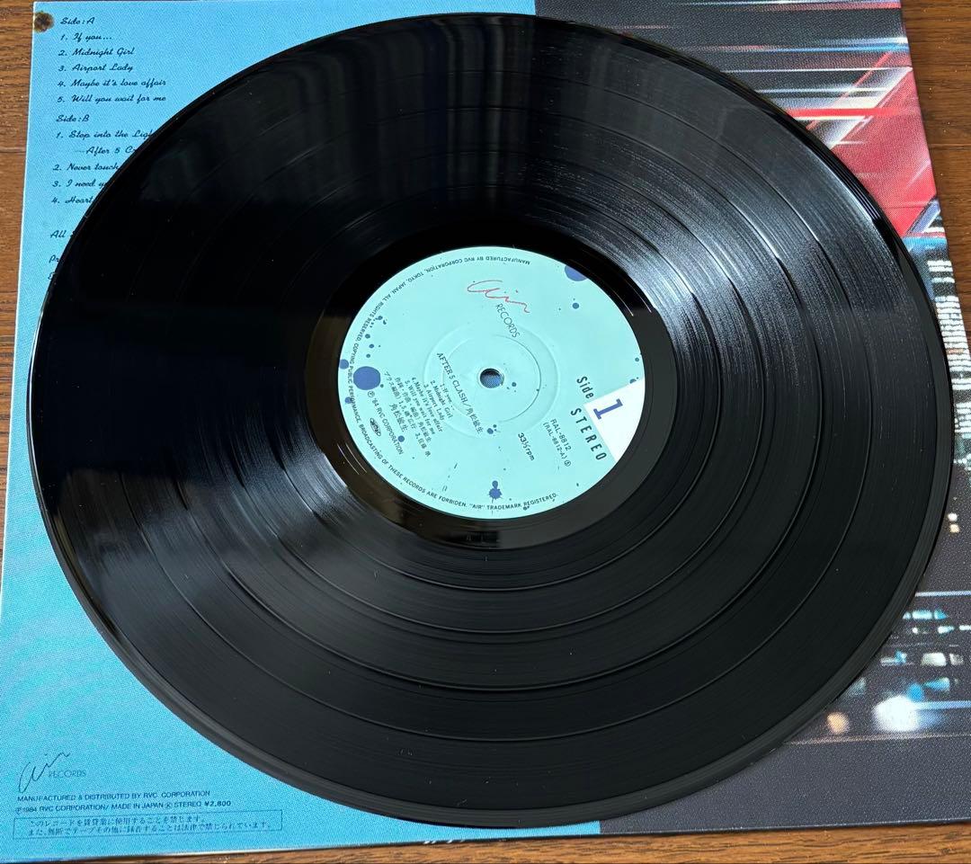 AFTER 5 CLASH TOSHIKI KADOMATSU 角松敏生　LP