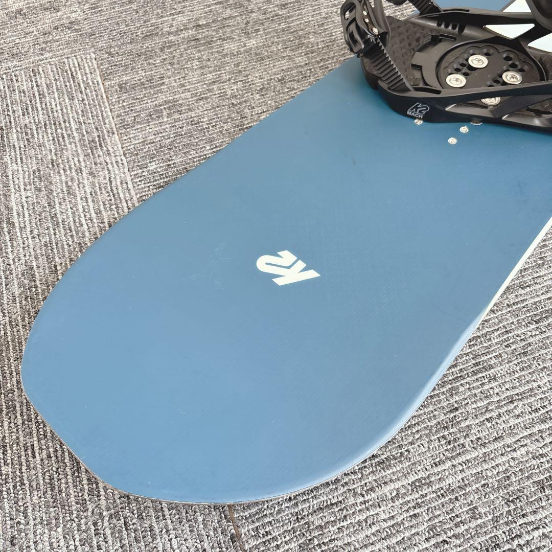 70美品❗️超豪華❗️K2 メンズスノーボードセット★スノボ156cm+ビン付