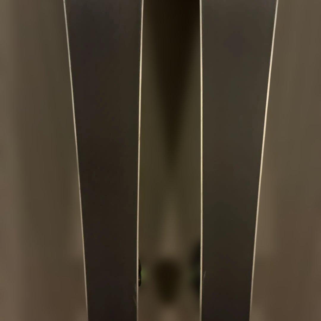 K2 スキー板 165cm ブラック/グリーン ターボチャージャー