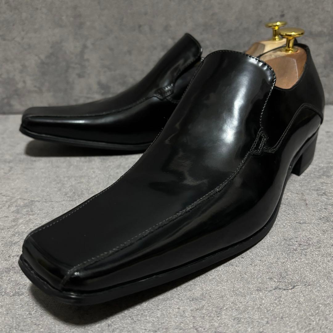 新品　キャサリンハムネットロンドン　ドレスシューズ　ブラック　Y2K 2251
