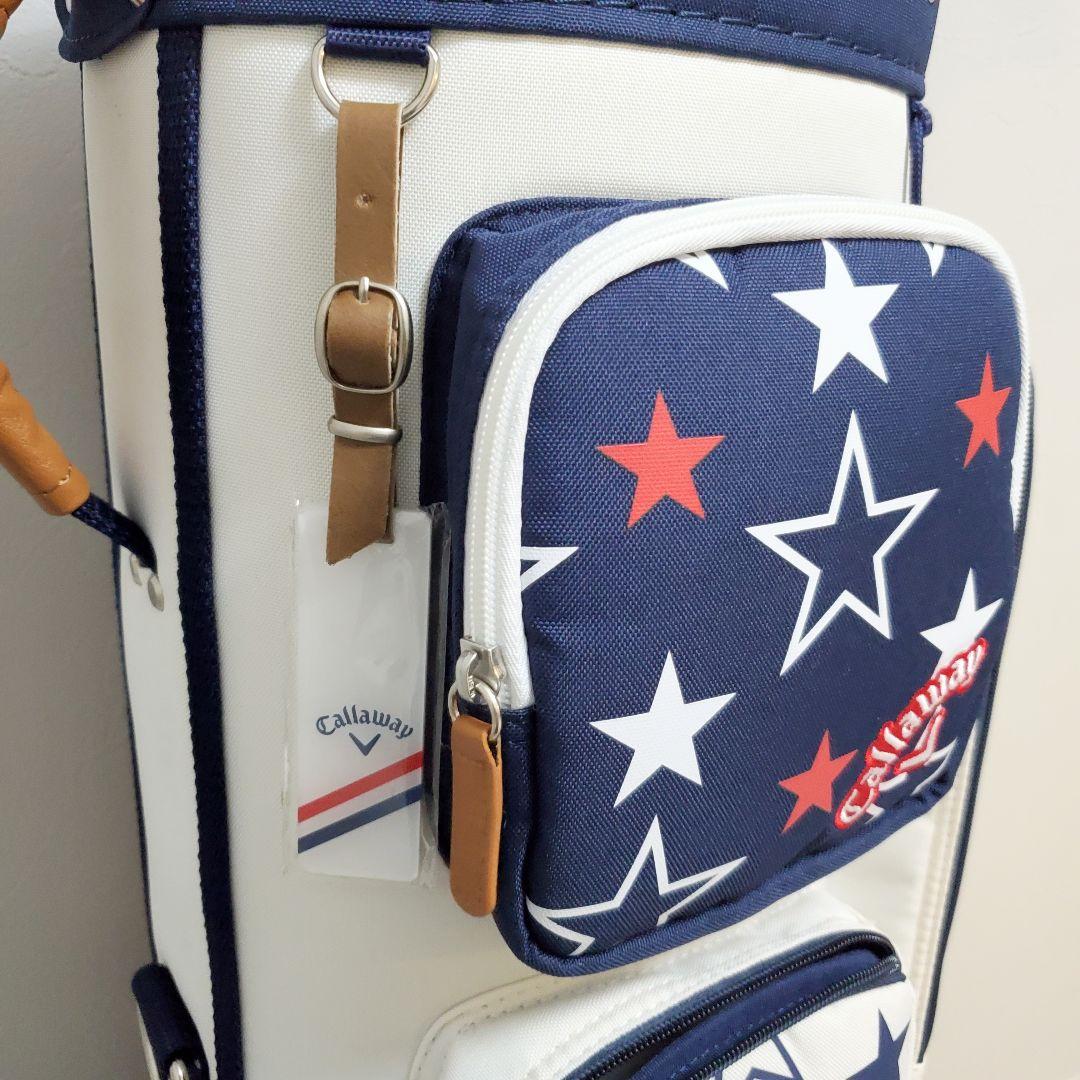【未使用タグ付き✨️】Callaway 星柄 ゴルフバッグ キャディーバッグ