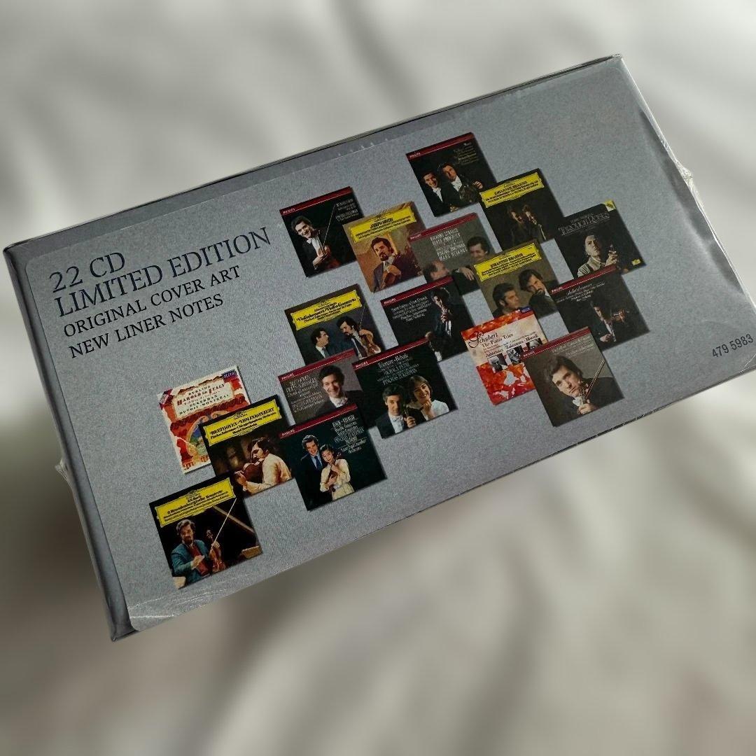 未開封　ピンカス・ズッカーマン　DG、フィリップス録音全集（CD22枚組）