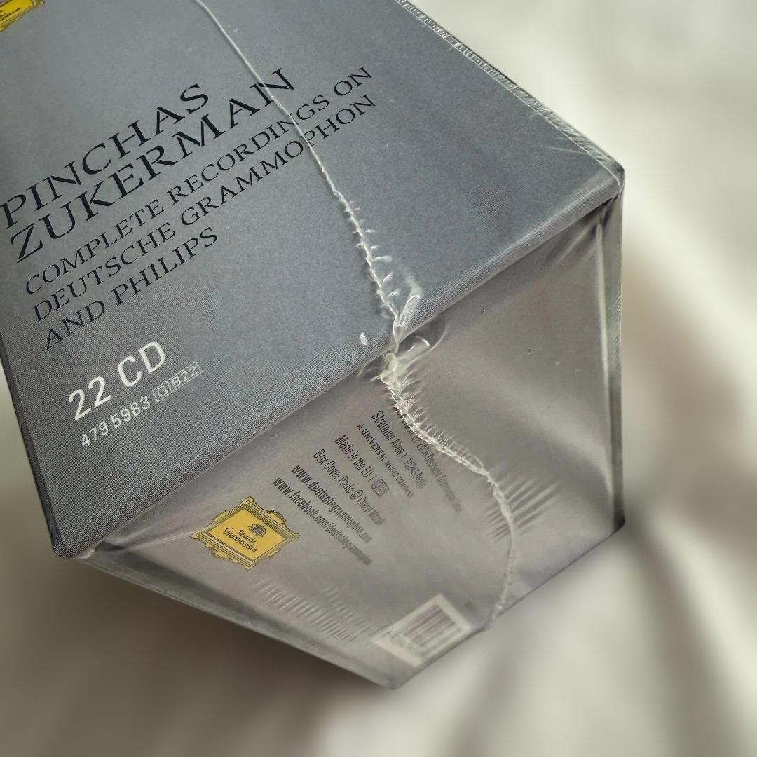 未開封　ピンカス・ズッカーマン　DG、フィリップス録音全集（CD22枚組）