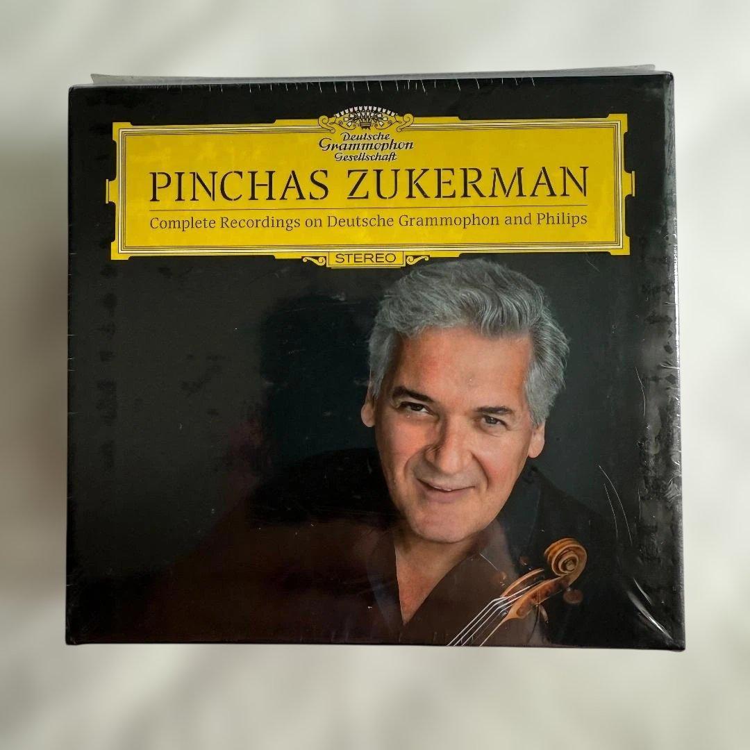 未開封　ピンカス・ズッカーマン　DG、フィリップス録音全集（CD22枚組）
