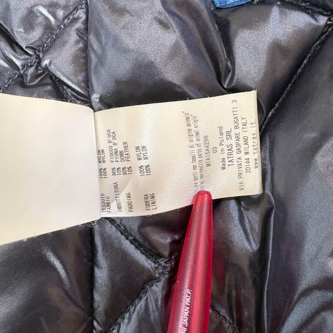 【美品】TATRAS タトラス ダウンライナー付き フィールドジャケット 03