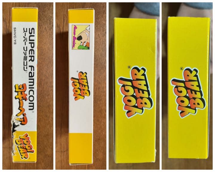 【超激レア】スーパーファミコン SFC ヨギーベア YOGIBEAR【箱説有り】