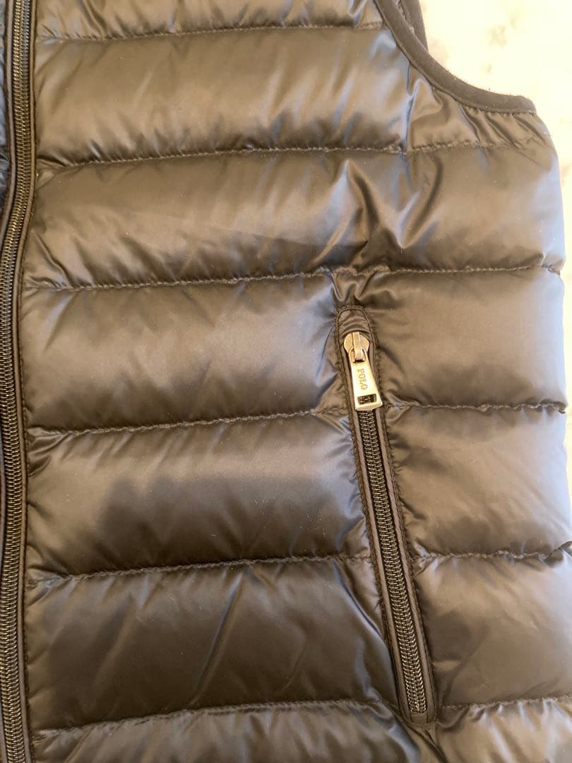 ◾️ ポロ　ラルフローレン　ダウンベスト　レディース　ブラック　Sサイズ