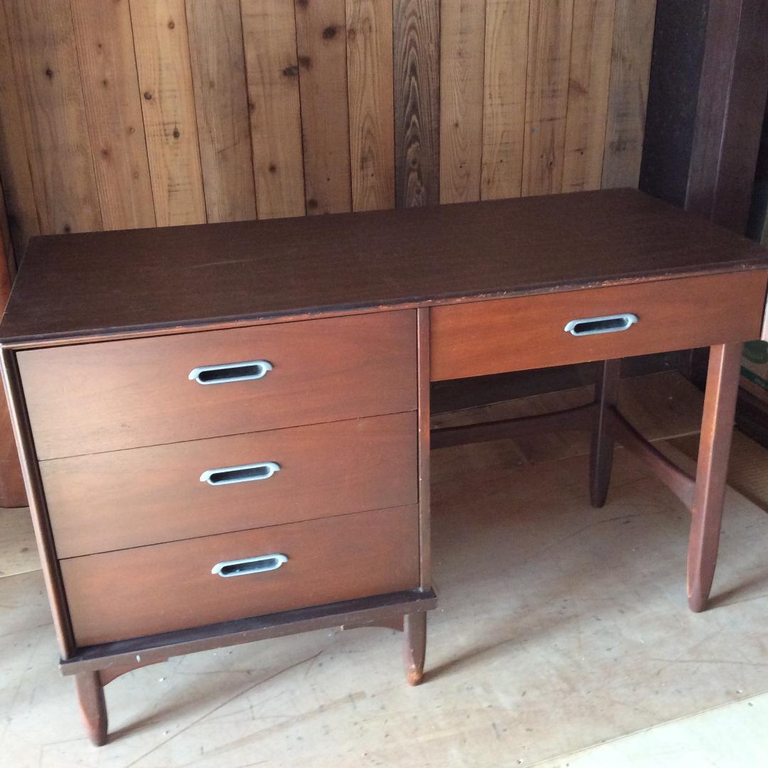 DREXEL ドレドクセル ヘリテイジ ビンテージ デスク アメリカ 米軍