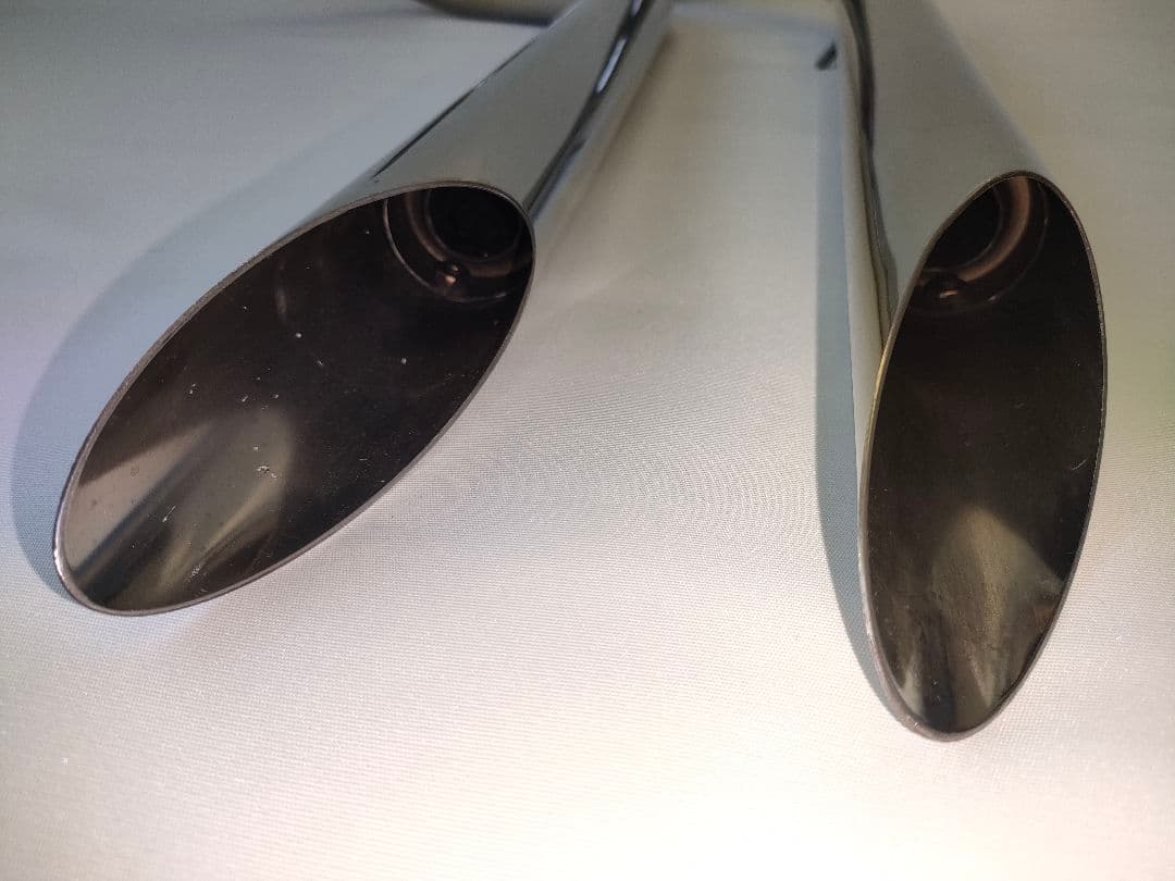 エリミネーター250V U-CPステンレス スラッシュカットマフラー