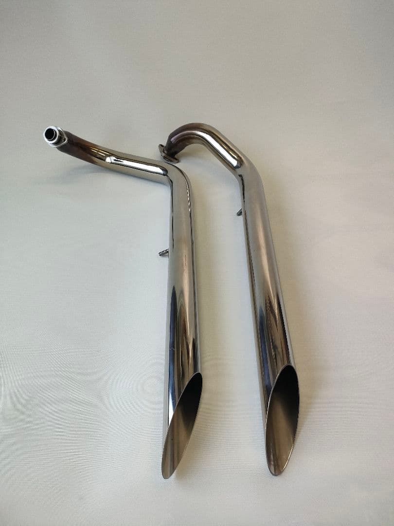 エリミネーター250V U-CPステンレス スラッシュカットマフラー