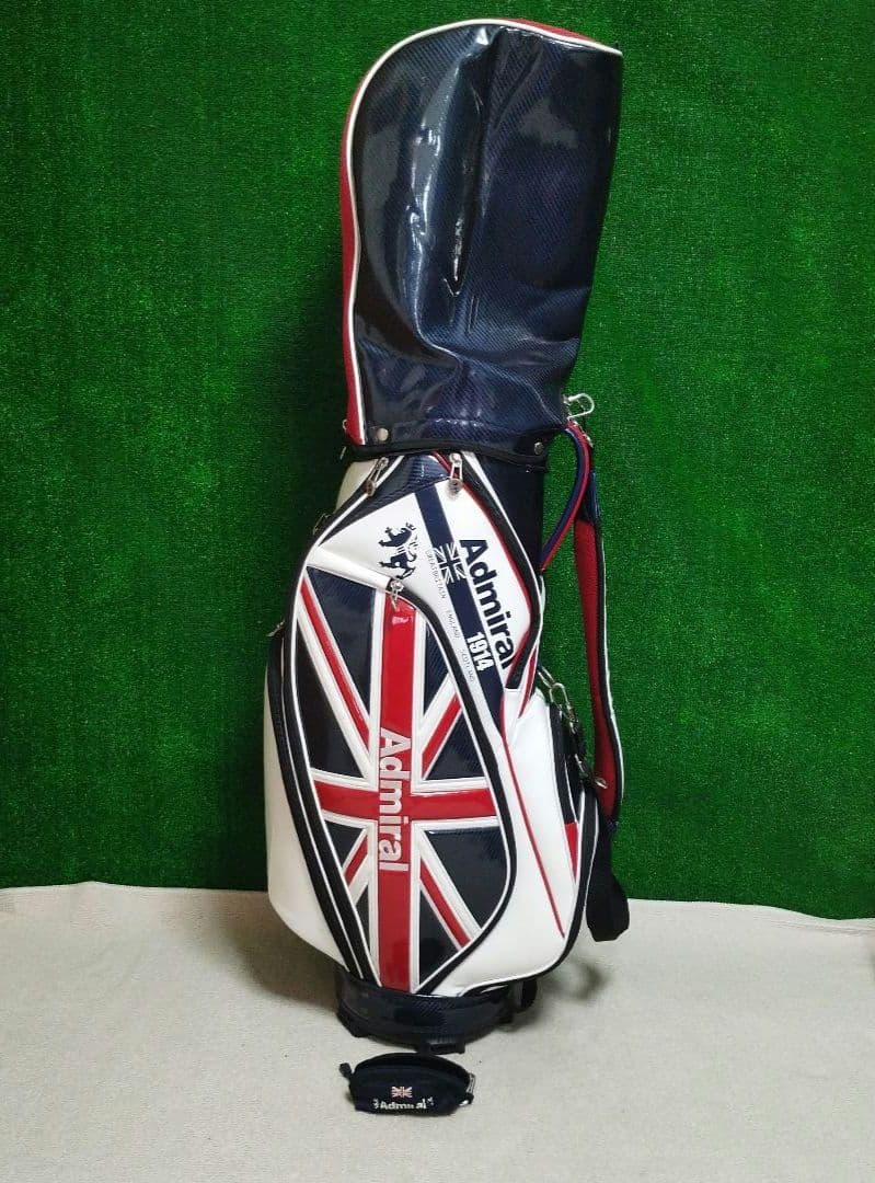 Admiral ゴルフバッグ イギリス国旗デザイン